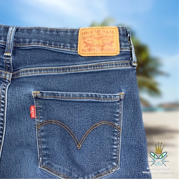 Levi’s Mid Length Cuffed Jean Shorts, Size 30 - Picture 5 of 8